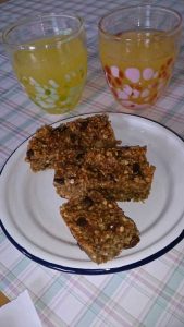 Gluten free Banana Flapjack