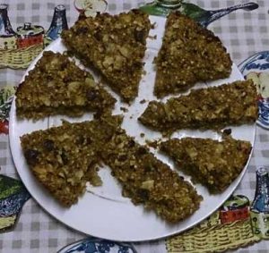 Gluten-free Banana Flapjack