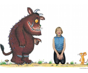 a picture of me , The Gruffalo and his frenemy the Mouse